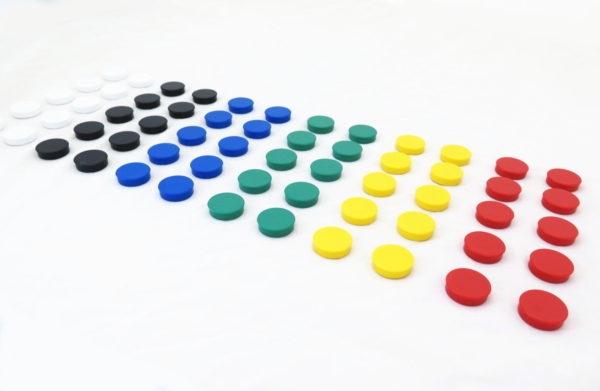 25mm Plain Memo Magnet (price per bag of 10)