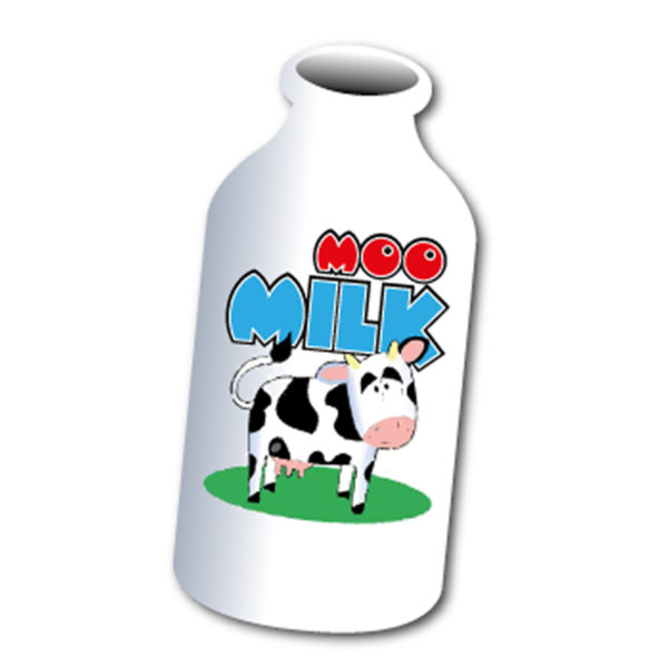 Milk Bottle |Fridge Magnet 110mm x 50mm