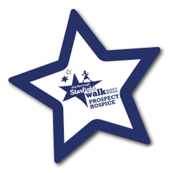 Star Shaped Fridge Magnet 90mm